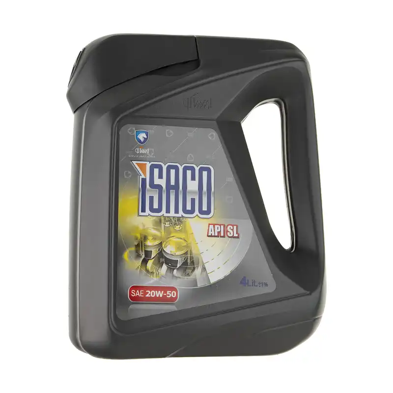 روغن موتور ایساکو مدل SAE 20W50 کد 0770701899 حجم 4 لیتر