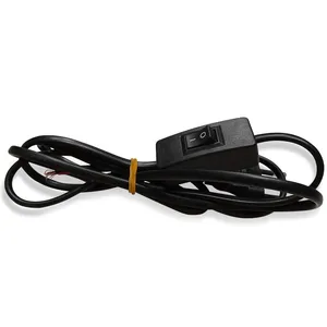 سیم بین راهی مدل دو شاخه دار کلید دار کد Wire-180cm-Key