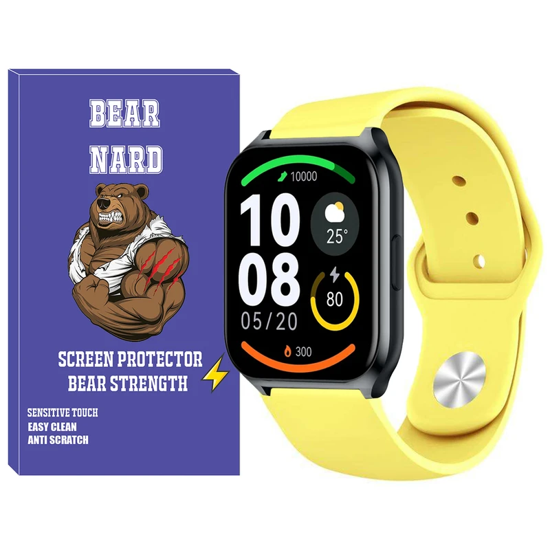 بند برنارد مدل Sic-BR-TW مناسب برای ساعت هوشمند هایلو Watch 2 Pro / LS02 Pro