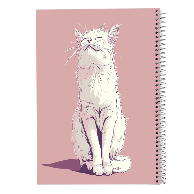 دفتر مشق 50 برگ مدوپد مدل سگ و گربه کد DF17323