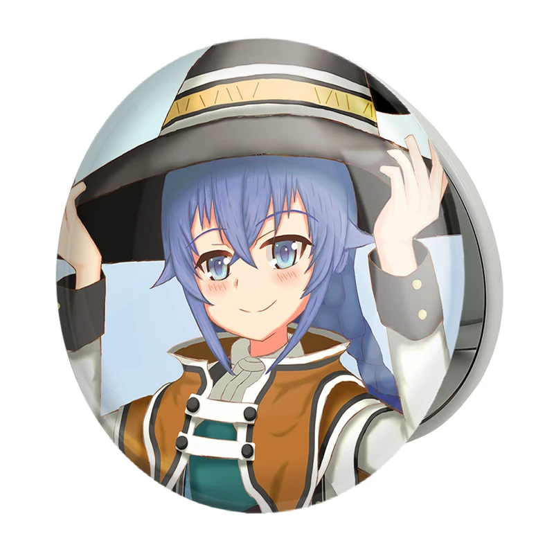 آینه جیبی خندالو طرح روکسی انیمه موشوکو تنسی مدل تاشو کد 24161 