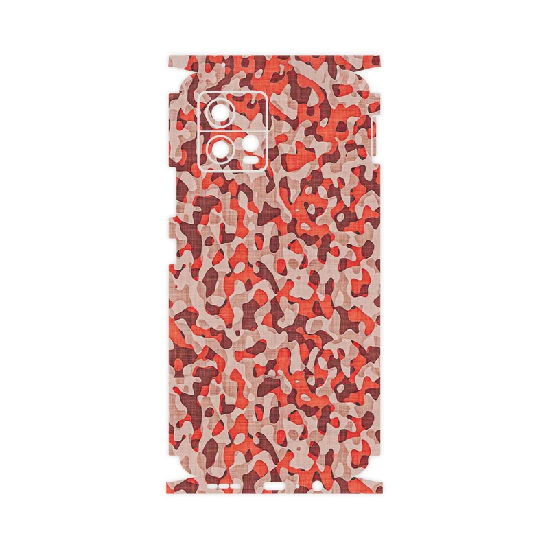 برچسب پوششی ماهوت مدل Red Infantry Army-FullSkin مناسب برای گوشی موبایل موتورولا Moto G72