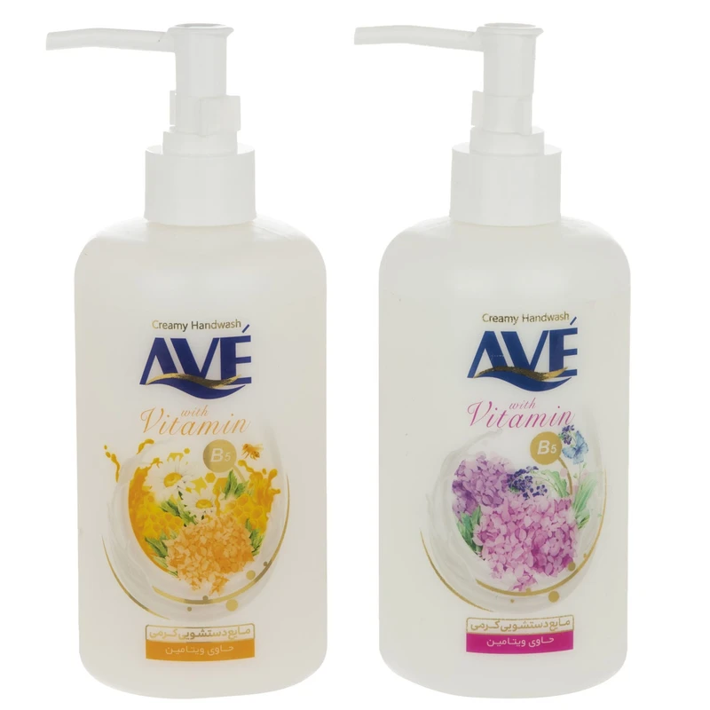 مایع دستشویی کرمی اوه مدل Flower وزن 450 گرم بسته 2 عددی