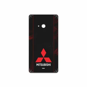 MAHOOT Mitsubishi Motor Cover Sticker for Microsoft Lumia 540