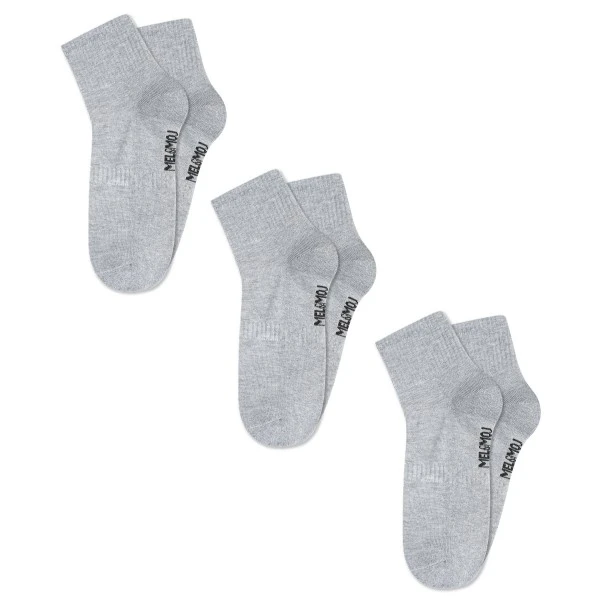 جوراب مردانه مل اند موژ مدل M08721-103 بسته 3 عددی