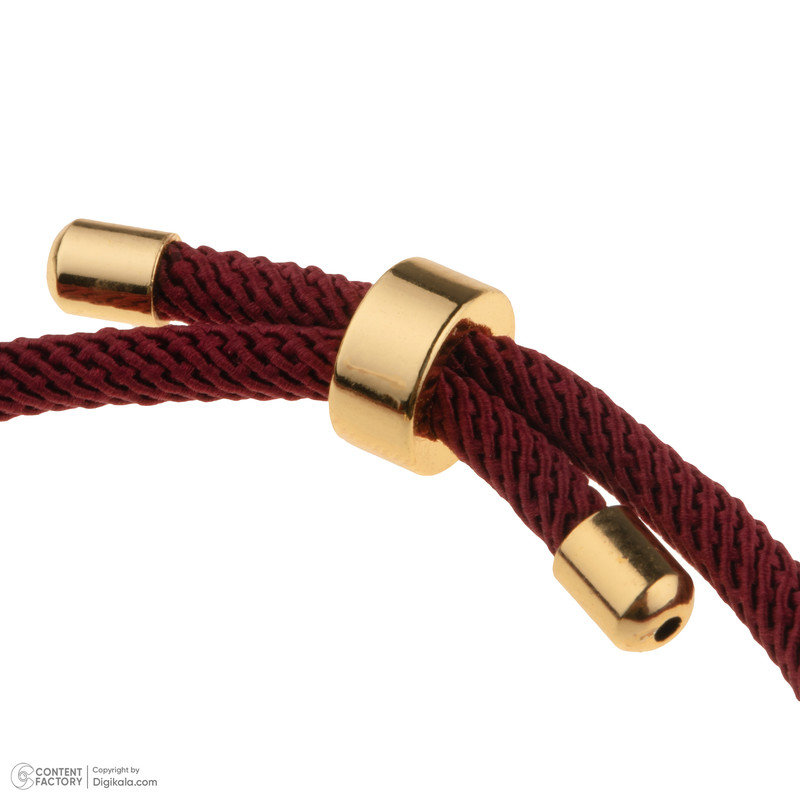 دستبند طلا عیار 18 زنانه ناریا مدل گل رز