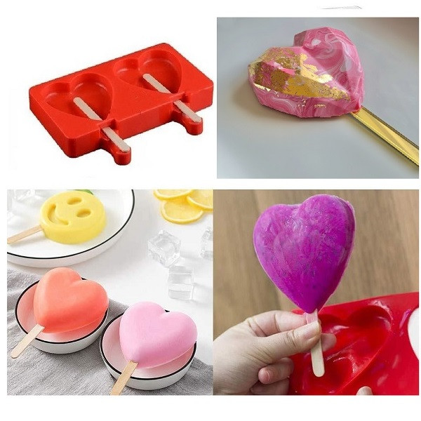 قالب بستنی مدل قلب