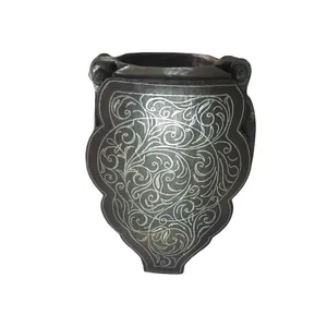 گلدان علم عزاداری مدل نقاب دار 