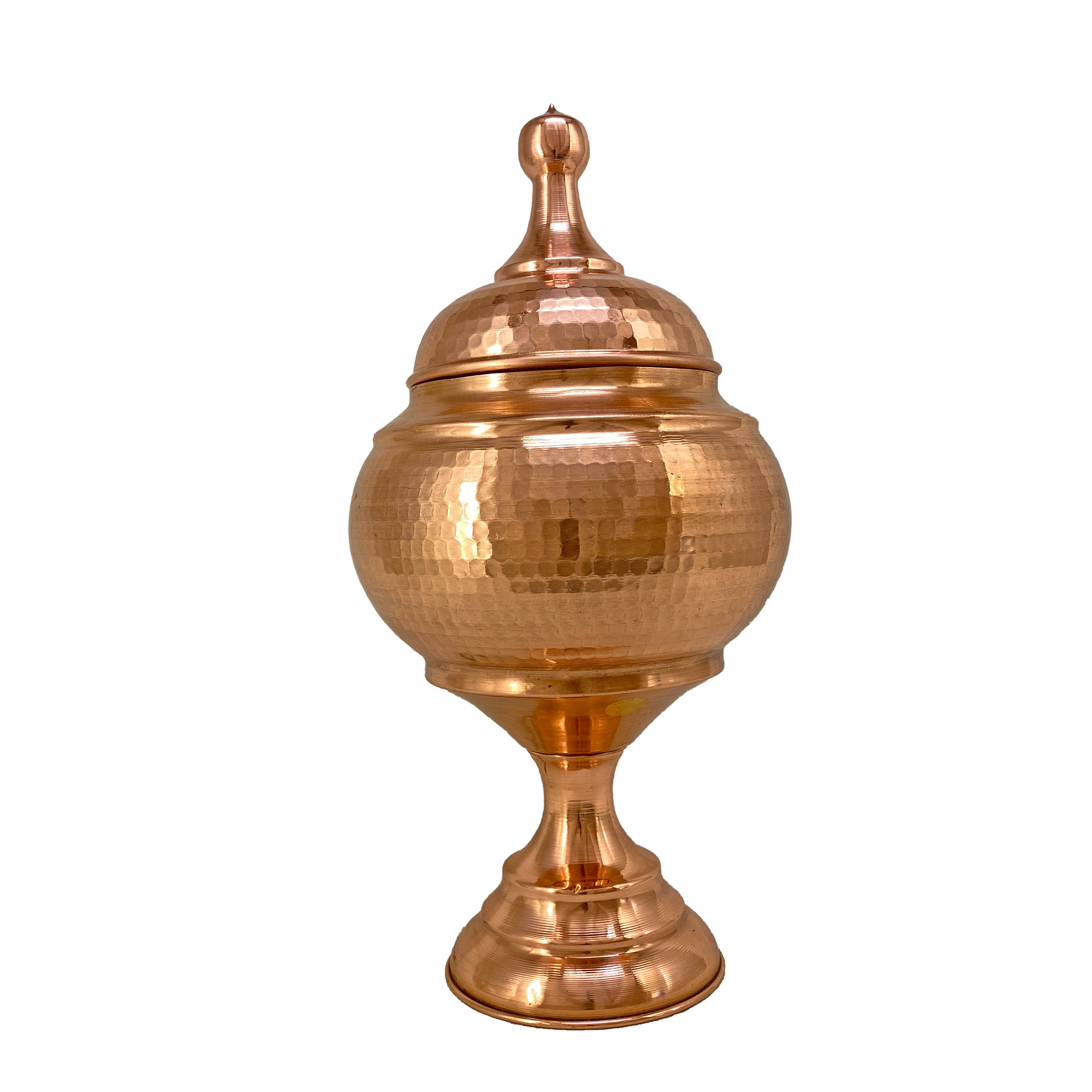 شکلات خوری مسی طرح گنبدی کد 82