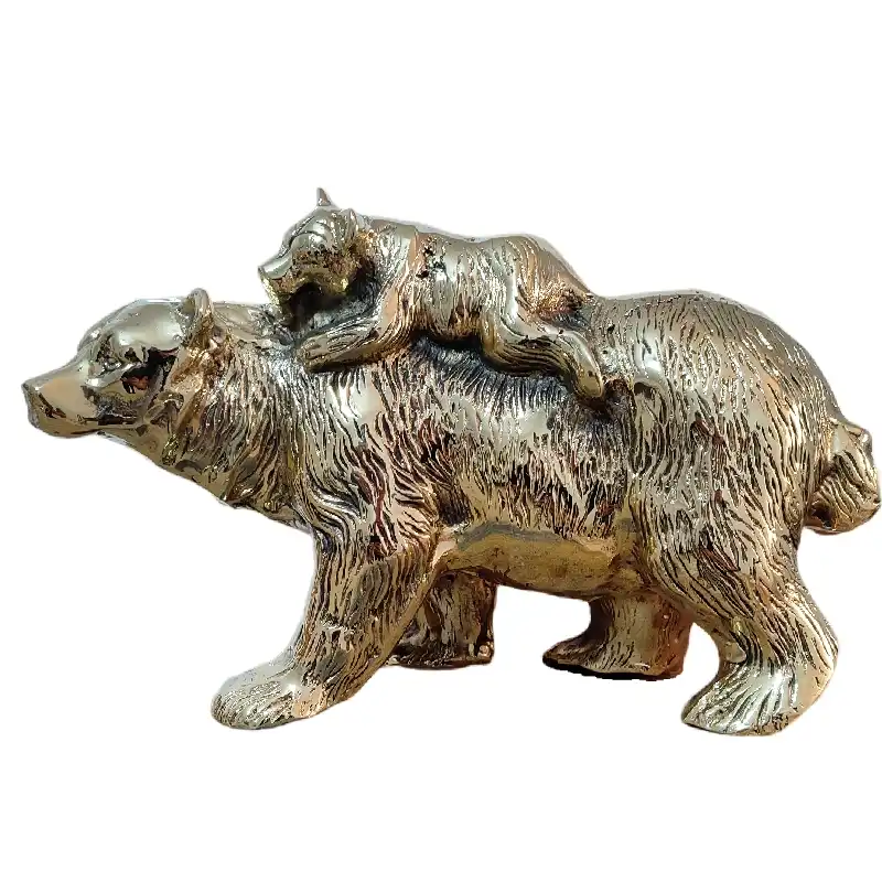 مجسمه برنزی مدل خرس