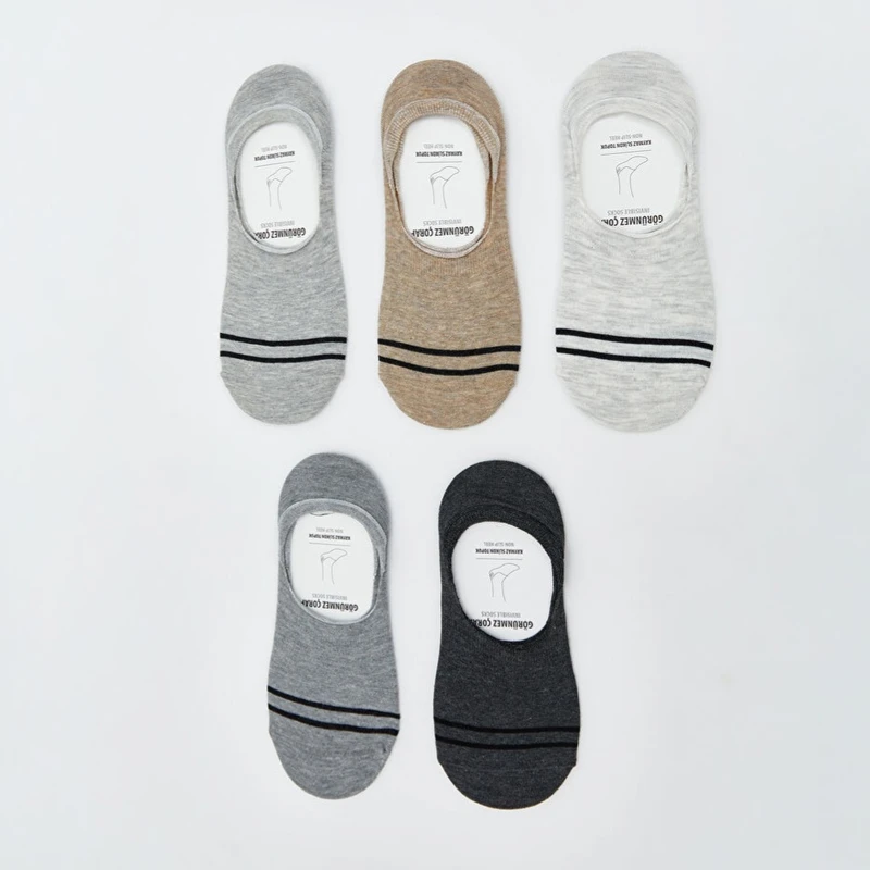 جوراب کالج مردانه ال سی وایکیکی مدل GROZANS مجموعه 5 عددی