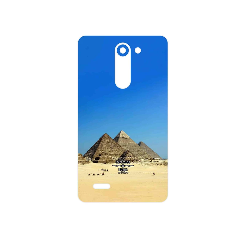 برچسب پوششی ماهوت مدل Pyramids of Egypt مناسب برای گوشی موبایل ال جی L Bello