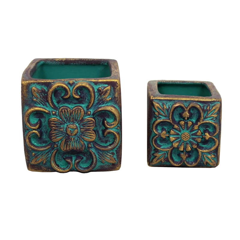 جامدادی رومیزی مدل cube مجموعه 2 عددی
