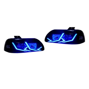 چراغ جلو خودرو گروه پژوهش صنعت مدرن مدل RGB مناسب برای پراید 131 بسته دو عددی