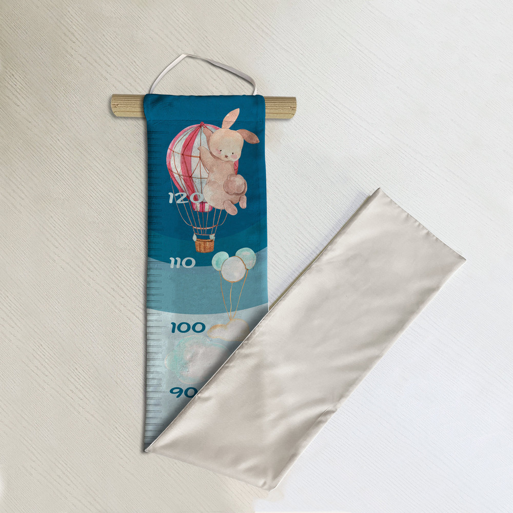 متر اندازه گیری کودک شمسه نگار مدل DTB420 طرح خرگوش