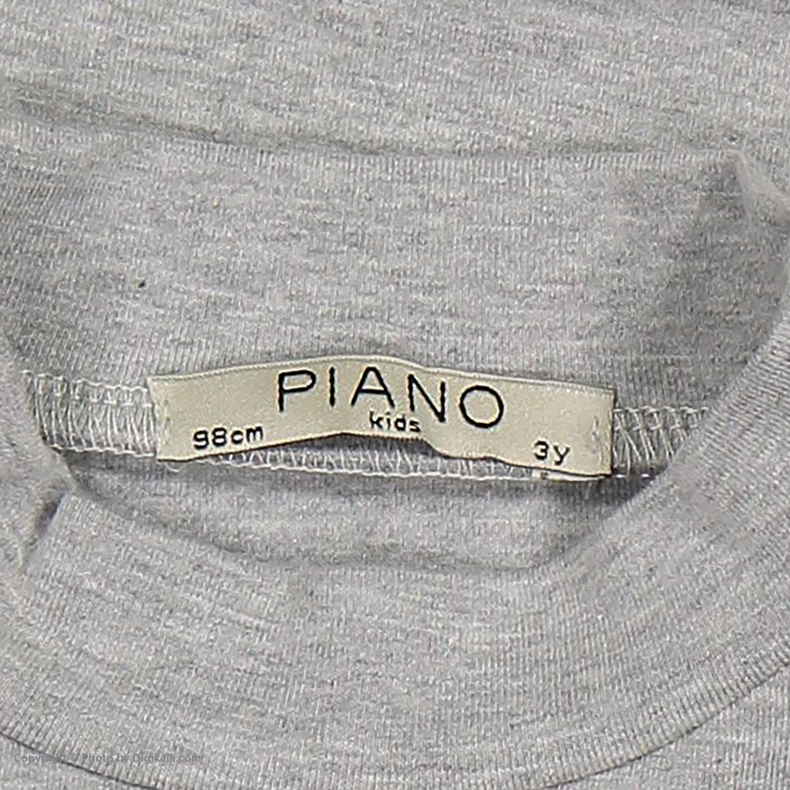 تی شرت آستین بلند پسرانه پیانو مدل 1996-93 -  - 5
