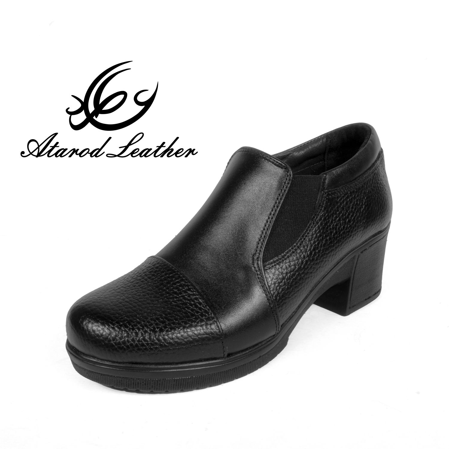 کفش زنانه چرم عطارد مدل  چرم طبیعی کد SH138 -  - 5