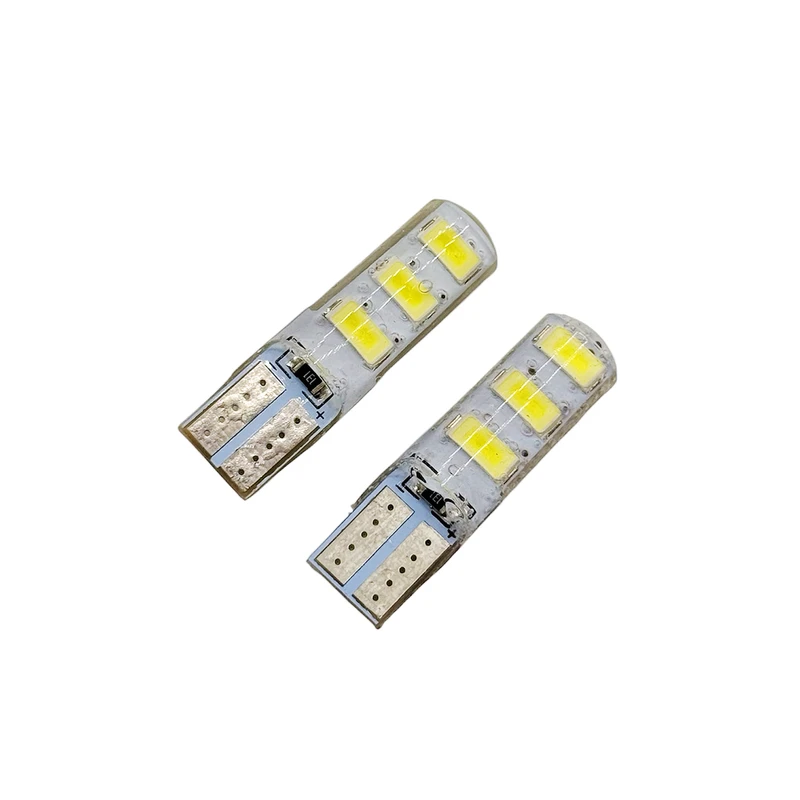 لامپ خودرو اس ام دی سام مدل ژله ای کد 6White پایه T بسته 2 عددی
