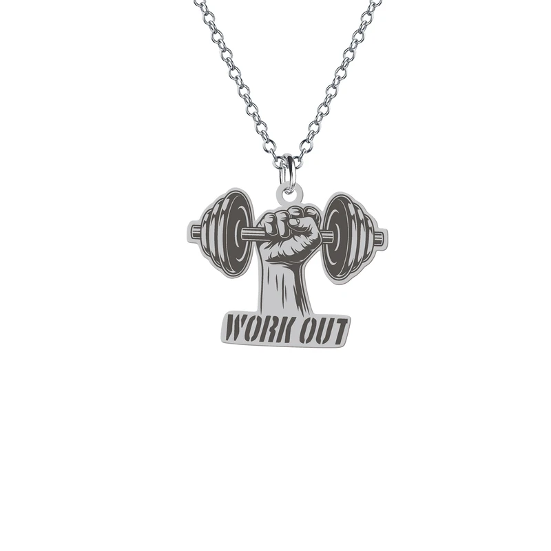 آویز تزئینی خودرو هایکا مدل ورزشی دمبل بدنسازی کد am.jh 78