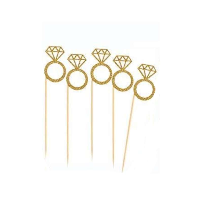 تاپر کیک طرح انگشتر مجموعه 5 عددی