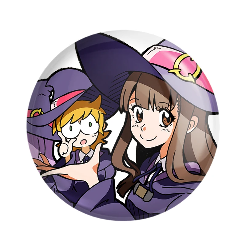 مگنت خندالو مدل اکو و جانسون و سوسی انیمه جادوگران کوچک Little Witch Academia  کد 22849
