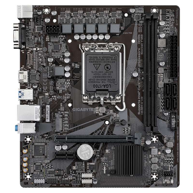 مادربرد گیگابایت مدل H610M H V2 rev. 1.0 مادربرد گیگابایت مدل H610M H V2 rev. 1.0