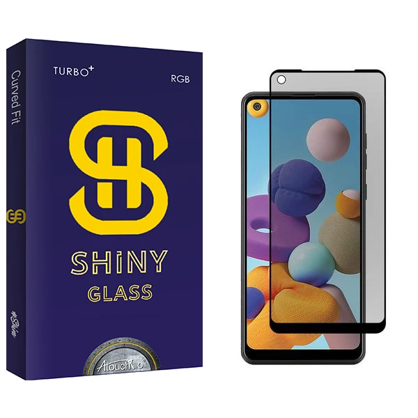 محافظ صفحه نمایش حریم شخصی آتوچبو مدل Shiny مناسب برای گوشی موبایل سامسونگ Galaxy A21s