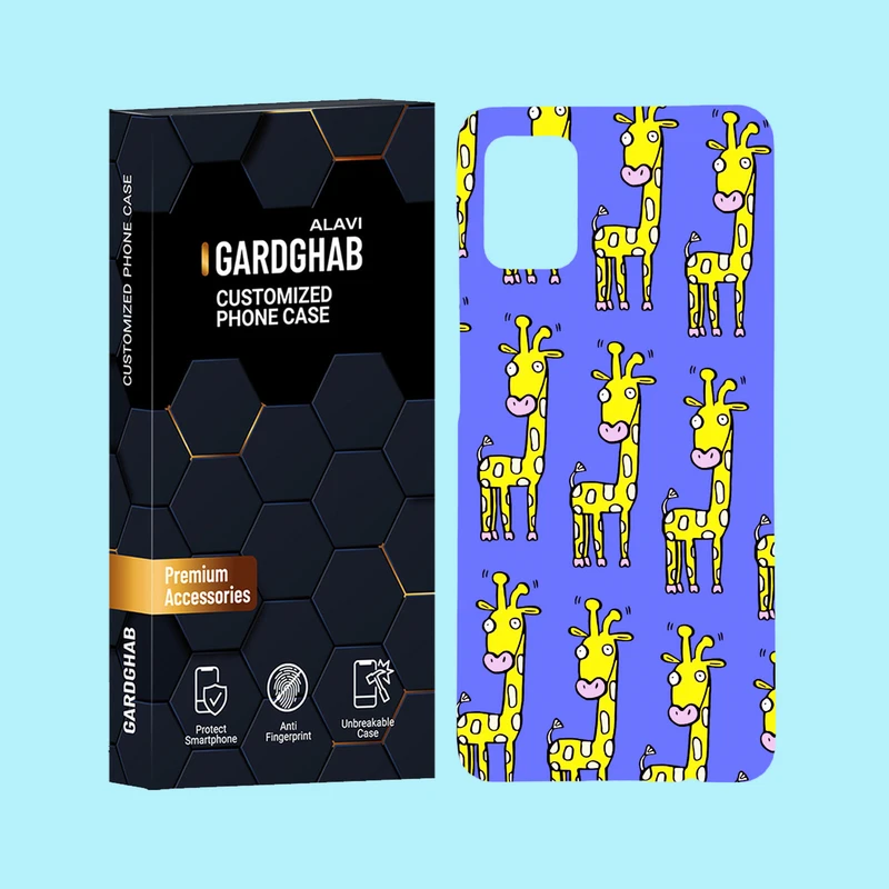 کاور گارد قاب علوی مدل پترن فانتزی مناسب برای گوشی موبایل سامسونگ Galaxy A51 4G