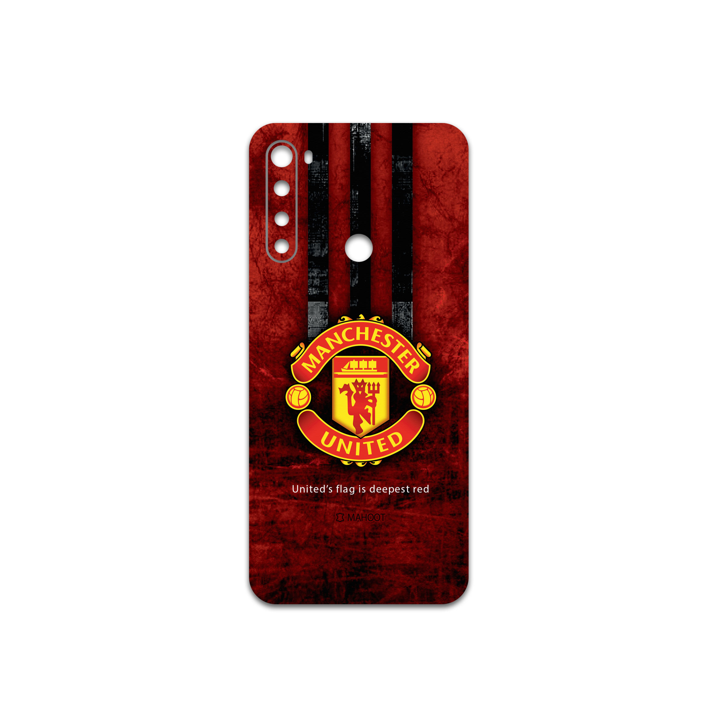 برچسب پوششی ماهوت مدل Manchester-United-FC مناسب برای گوشی موبایل شیائومی Redmi Note 8T