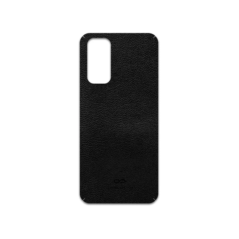 برچسب پوششی ماهوت مدل Black-Leather مناسب برای گوشی موبایل شیائومی Redmi Note 11