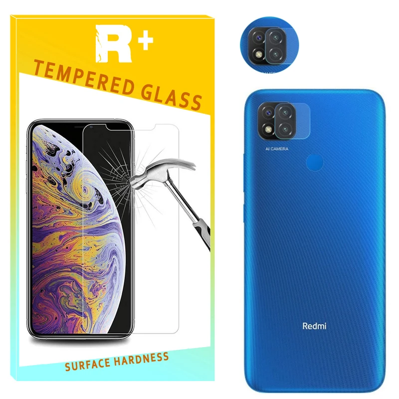 محافظ لنز دوربین آرپلاس مدل شیشه ای مناسب برای گوشی موبایل شیائومی Redmi 9C