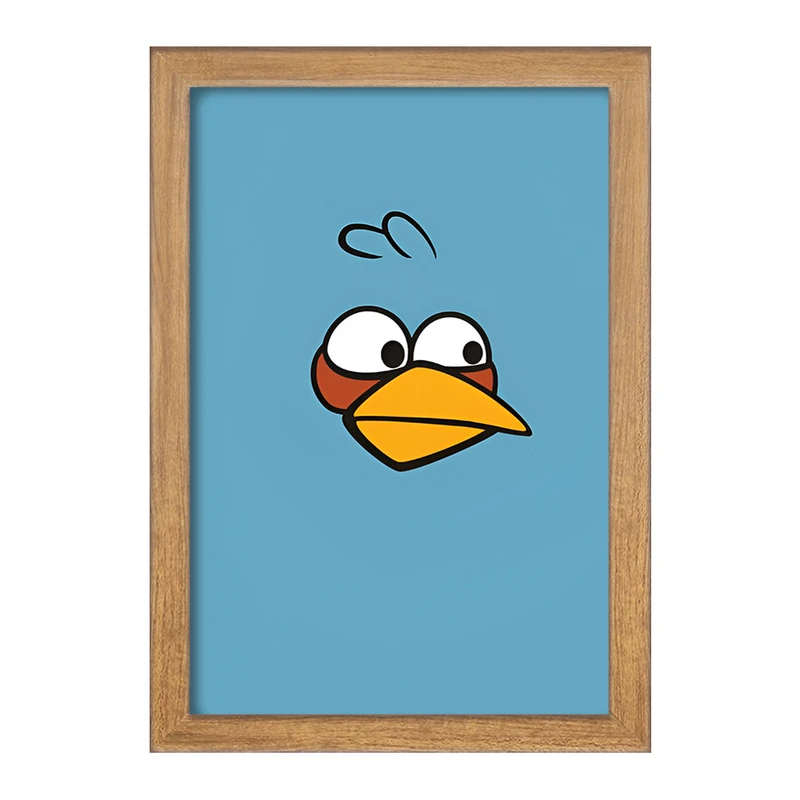 تابلو خندالو مدل پرندگان خشمگین (Angry Birds) کد F3305