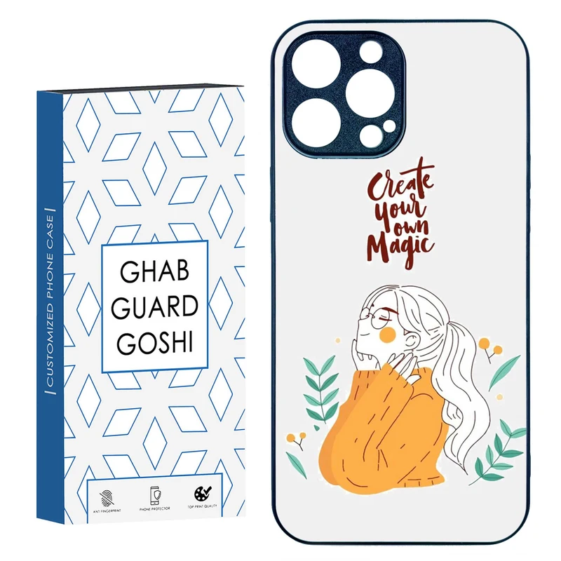 کاور قاب گارد گوشی طرح دخترانه کد TPU-050 مناسب برای گوشی موبایل اپل IPHONE 15 PRO MAX