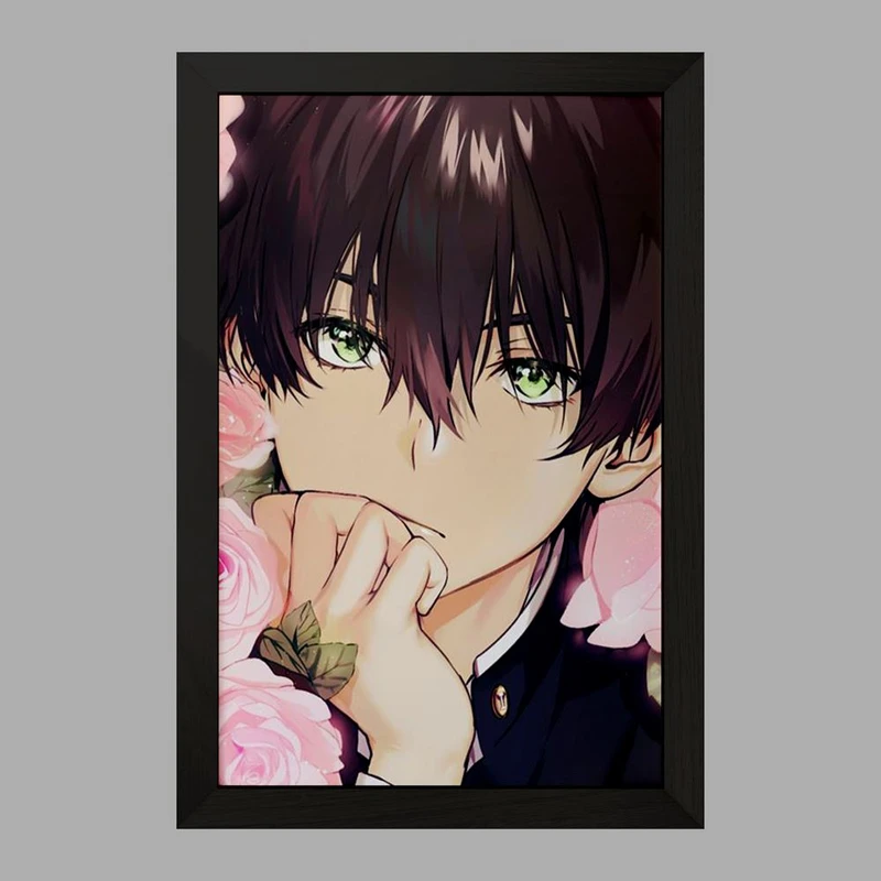 تابلو خندالو مدل اورکی انیمه هیوکا Hyouka  کد 17048