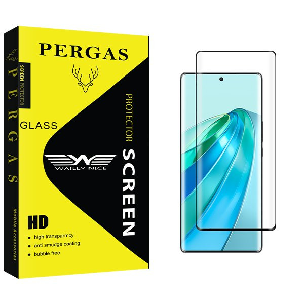 محافظ صفحه نمایش شیشه ای وایلی نایس مدل Pergas مناسب برای گوشی موبایل آنر x9a