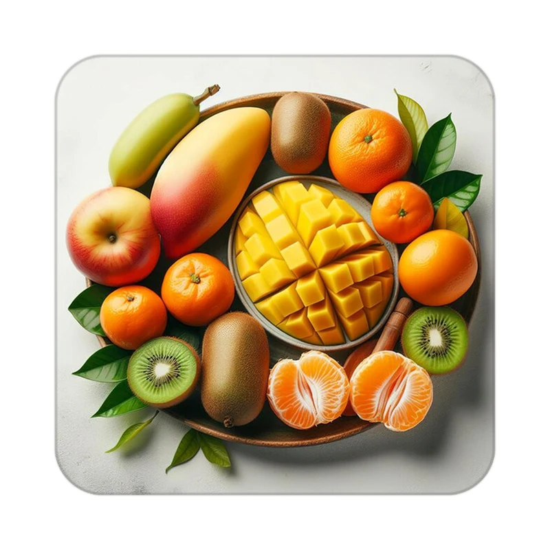 زیر لیوانی کاکتی طرح میوه مدل mp20825