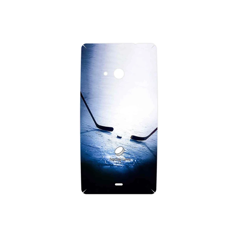 برچسب پوششی ماهوت مدل Ice hockey مناسب برای گوشی موبایل مایکروسافت Lumia 535
