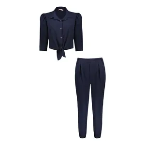 ست شومیز و شلوار رسمی زنانه الین مدل 2-80