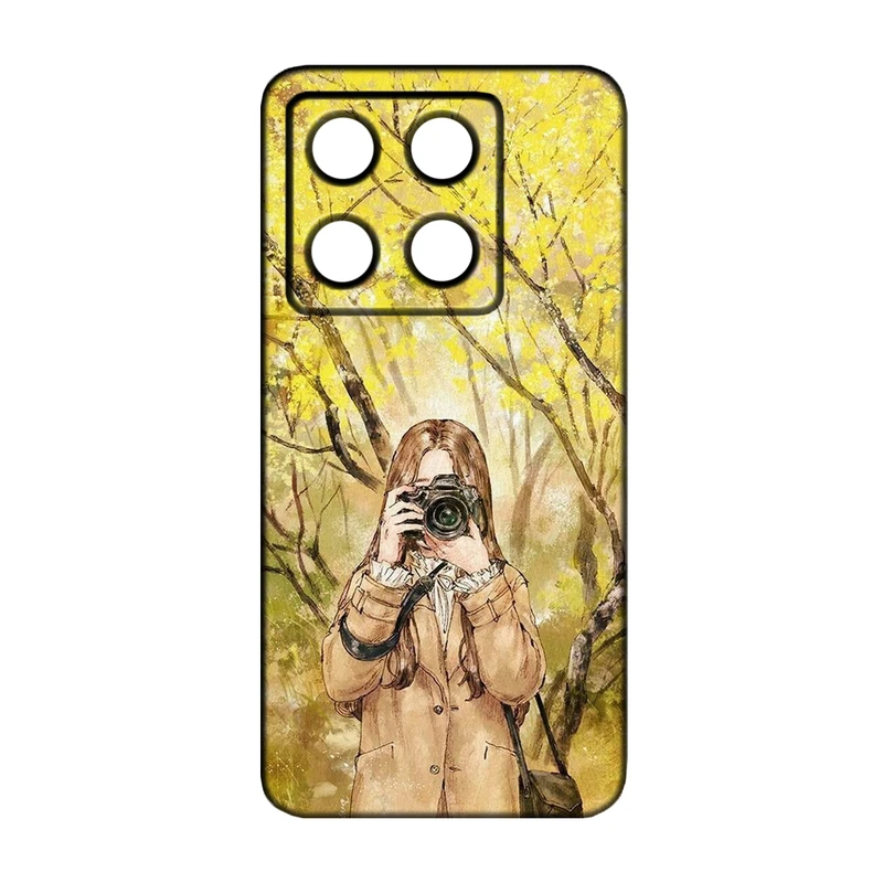 کاور طرح دخترانه کد 17 مناسب برای گوشی موبایل شیائومی 14T