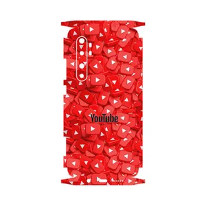 MAHOOT Youtube-FullSkin Cover Sticker for Xiaomi Mi Note 10 Lite