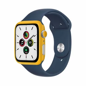 MAHOOT Matte-Deep-Mustard Cover Sticker for Apple Watch Watch Se 44mm