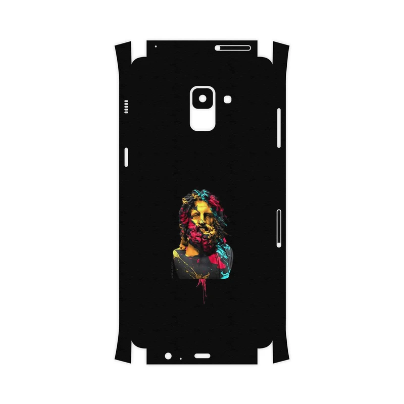 برچسب پوششی ماهوت مدل Painted Sculpture Digital Art-FullSkin مناسب برای گوشی موبایل سامسونگ Galaxy A8 Plus 2018