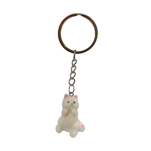 جاکلیدی مدل گربه مخملی مهربان