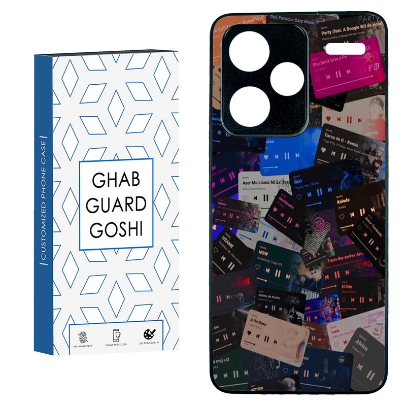 کاور قاب گارد گوشی طرح موزیک کد TPU-264 مناسب برای گوشی موبایل شیائومی  REDMI NOTE 13 PRO PLUS 5G
