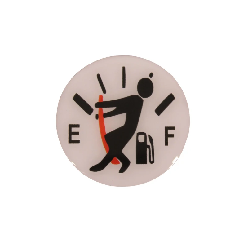 برچسب ژله ای طرح درب باک خودرو کد 5*5