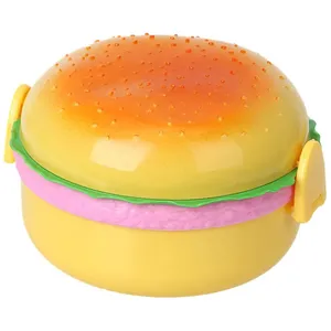 ظرف نگهدارنده غذا کودک مدل همبرگر