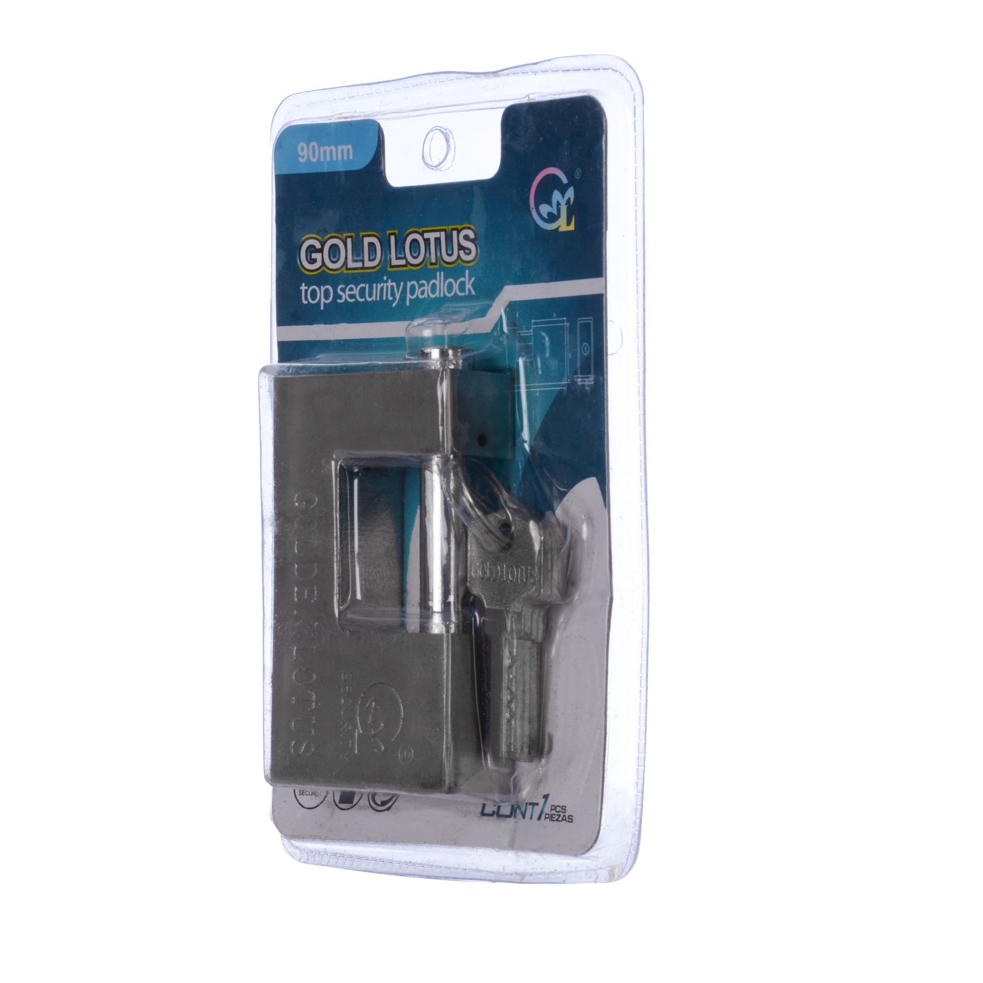 قفل کتابی گلد لوتوس مدل CL-9090