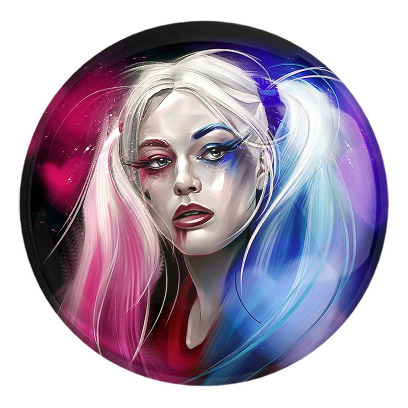 پیکسل خندالو طرح هارلی کویین Harley Quinn کد 3868 مدل بزرگ
