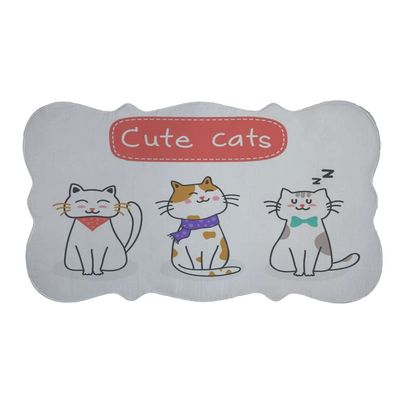 پادری طرح گربه کد 8006 سایز 110×60 سانتی متر