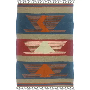 گلیم دستبافت یک متری کد pad 24136